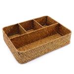 Wicker Tea Bag and Sugar Packet Organizer