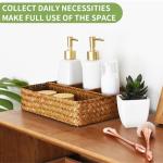 Wicker Tea Bag and Sugar Packet Organizer