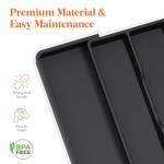 Expandable Cooking Utensil Drawer Organizer in Black