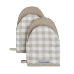 KitchenAid Gingham Mini Oven Mitts 2-Pack
