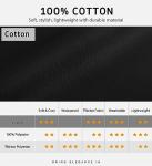 Syntus 2 Pack 100% Cotton Adjustable Bib Apron with 2 Pockets Cooking Kitchen Aprons for Women Men Chef, Black