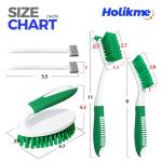Holikme Multi-Surface Cleaning Brush Set (Green)