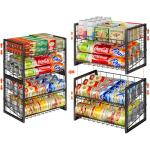 Stackable Can Rack Organizer - 2 Pack