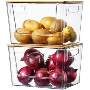 Onion and Potato Storage Bins, 2 Pack