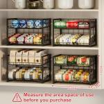 Stackable Can Rack Organizer - 2 Pack