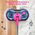 Cordless Electric Spin Mop with Water Sprayer