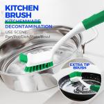 Holikme Multi-Surface Cleaning Brush Set (Green)
