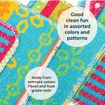 Skoy Reusable Dish Scrubbers, 4-Pack Assorted Colors