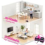 Cordless Electric Spin Mop with Water Sprayer