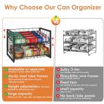Stackable Can Rack Organizer - 2 Pack