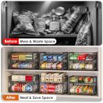 Stackable Can Rack Organizer - 2 Pack