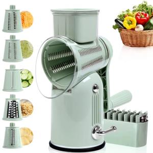 Easy-Grip Rotary Cheese and Vegetable Grater