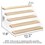 VAEHOLD 5-Tier Wooden Spice Rack Organizer