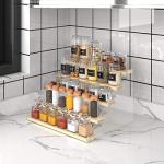 VAEHOLD 5-Tier Wooden Spice Rack Organizer