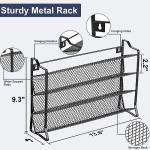 Spice Rack Organizer with 28 Empty Jars