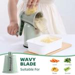 Easy-Grip Rotary Cheese and Vegetable Grater