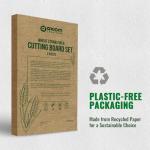 Reversible Wheat Straw Cutting Board Set - 2 Pieces