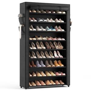 LANTEFUL 10-Tier Tall Shoe Rack Organizer