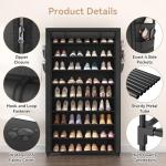 LANTEFUL 10-Tier Tall Shoe Rack Organizer