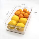 Stackable Clear Organizers with Handles and Bags