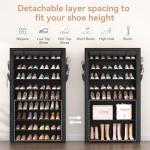 LANTEFUL 10-Tier Tall Shoe Rack Organizer