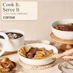 19-Piece Non-Stick Cookware Set with Detachable Handles