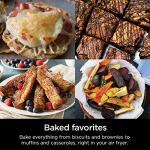 Ninja | XL Single Basket Air Fryer | 5.5 QT Capacity fits 3lbs of Wings | 5-in-1Air Fry, Roast, Bake,Reheat & Dehydrate |Dishwasher Safe Parts & Recipe Guide | Grey |AF150AMZ