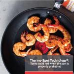 T-fal Advanced Nonstick Cookware Set 12 Piece, Oven Broiler Safe 350F, Kitchen Cooking Set W/Fry Pans, Saucepans, Deep Saute, Dutch Oven & Kitchen Utensils, Pots and Pans, Dishwasher Safe, Black