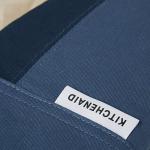 KitchenAid Beacon Two-Tone Non-Slip Mini Oven Mitt Set, Navy/Ink, 5.5"x8", 2 Piece