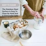 American Metalcraft 16" Stainless Steel Mixing Bowl - 13-Quart Durable Metal Bowls for Mixing, Large Stainless Steel Bowl