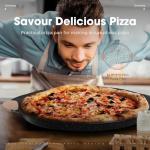 Slow Slog 11-Piece Baking Pans Set, Nonstick Bakeware Sets, Oven Pans for Baking with Silicone Handles, Includes Cookie Sheet, Cake Pans, Loaf Pan, Pizza Pan, Muffin Pan, Khaki&Black