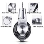 Measuring Cups Stainless Steel 7 Piece Stackable Set for Dry or Liquid Ingredients Measurement - Kitchen Gadgets & Utensils Metal Measuring Cups Best for Cooking & Baking