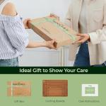 Keechee Bamboo Cutting Board, Durable Wood Cutting Boards for Kitchen with Deep Juice Grooves & Built-in Handles, Ideal Charcuterie & Chopping for Meat, Vegetables and Fruits Ideal Kitchen Gifts