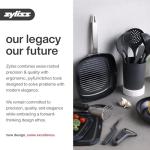 Zyliss Lock N' Lift Can Opener with Lid Lifter Magnet - Manual Opener with Locking Mechanism - Easy-to-Turn - Magnetic Can Opener - White/Gray