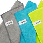 FIXSMITH Microfiber Cleaning Cloth - Pack of 50, Microfiber Towels for Cars 16 x 12 in, Highly Absorbent Cleaning Rags, Lint-Free, Streak-Free Cleaning Cloths for Car Kitchen Home Office