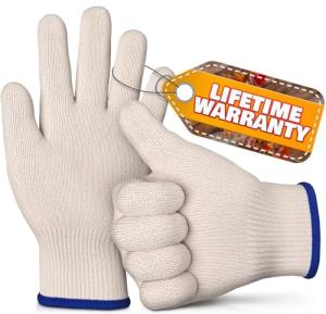 Heat Resistant Cooking Gloves with Secure Grip