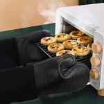 Extra Long Heat Resistant Silicone Oven Mitts