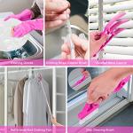 Microfiber Dusters for Cleaning, Feather Dusters with Extension Pole, Bendable & Washable Dusters for High Ceiling Fan, Blinds, Cars, Furniture, Cleaning Tools Kit Pink Gift for Women (15 PCS)