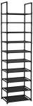 FIDUCIAL HOME 10 Tiers Shoe Rack 20-25 Pairs Sturdy Shoe Shelf