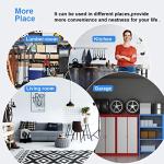 BestOffice | 4-Tier Wire Storage Shelves | 36x14x54 | Chrome | with Adjustable Racks | Heavy-Duty Metal Shelf, Holds Upto 1000 lbs | No-Tool Assembly | Ideal for Home & Garage Shelving