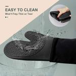Extra Long Heat Resistant Silicone Oven Mitts