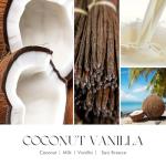 AOOVOO Coconut Vanilla Candles - 9 oz Scented Candles, Aromatherapy Candle, Soy Candle for Home Scented