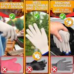Heat Resistant Cooking Gloves with Secure Grip