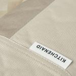 Two-Tone Non-Slip Oven Mitt Set - Milkshake Beige