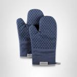 KitchenAid Blue Willow Oven Mitt Set, 2 Piece
