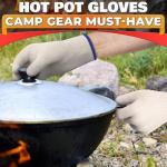 Heat Resistant Cooking Gloves with Secure Grip