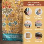 Maison d' Hermine Apron for women with Pocket 100% Cotton 27.50"x31.50" 1 Piece Adjustable Neck Strap & long ties Apron Men, Chef, Wedding, Cooking, Gardening, Server Spring/Summer (Marquise)