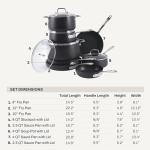 All-Clad HA1 Nonstick Cookware Set, 13 Pieces