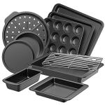 HONGBAKE Nonstick Bakeware Set with Wider Grips