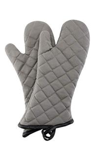 Extra Long Heat Resistant Oven Mitts - 16 Inch